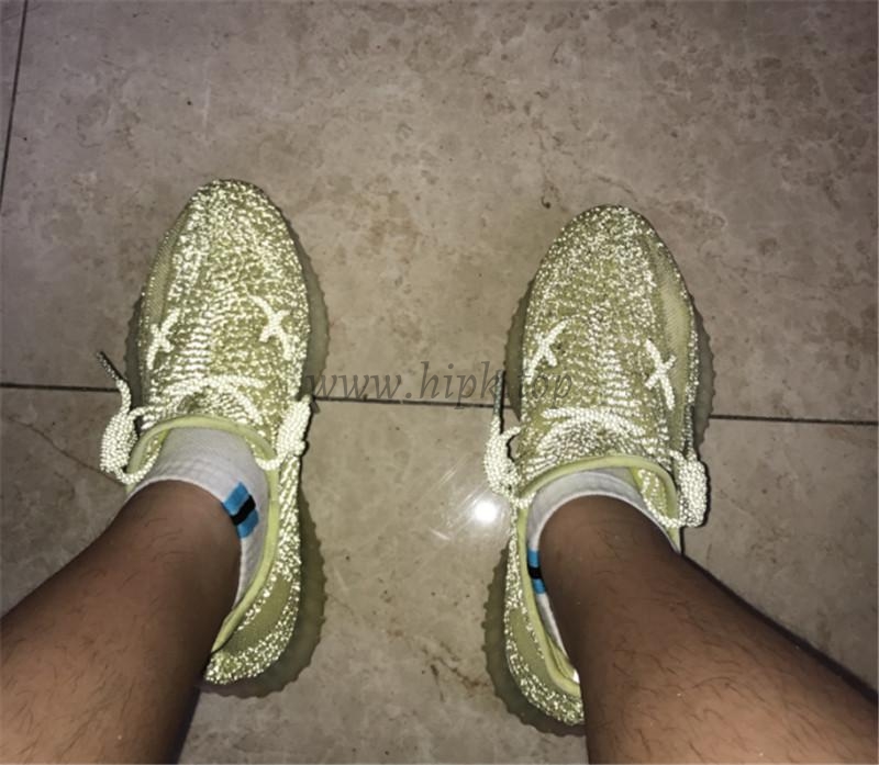 exclusive pk god yeezy 350 v2 antlia 3m reflective with real premeknit from huayiyi which offer primeknit to Ad*s directly ready to ship