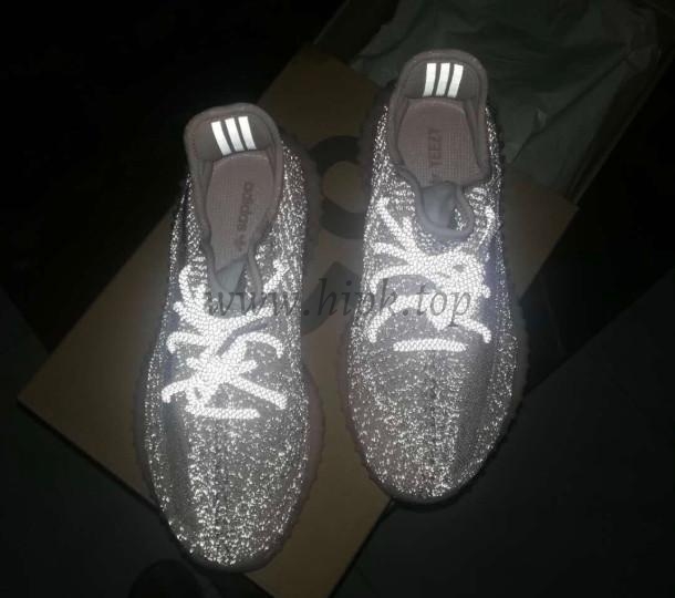 exclusive pk god yeezy 350 v2 synth 3m reflective with real premeknit from huayiyi which offer primeknit to Ad*s directly ready to ship