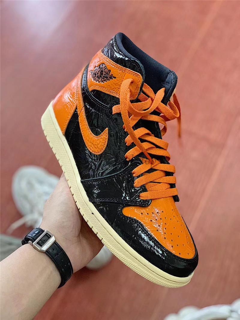 PK God Air Jordan 1 “Shattered Backboard 3.0 retailCrinkled Patent Leather ready to ship