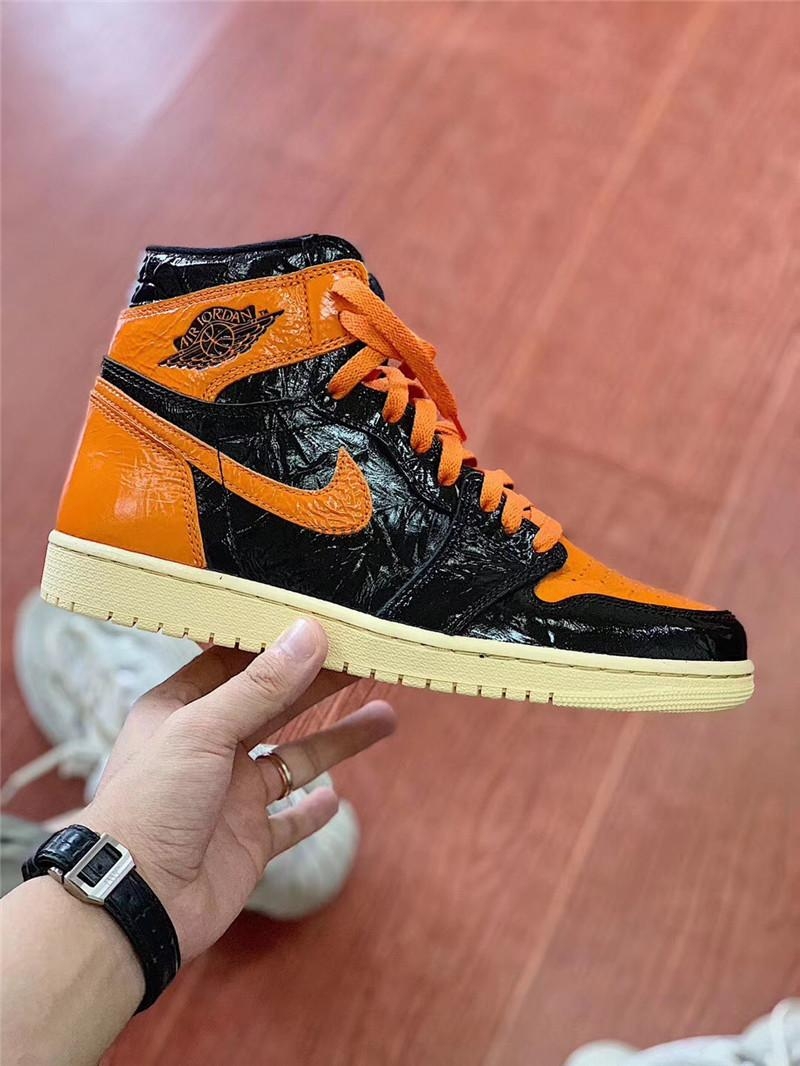 PK God Air Jordan 1 “Shattered Backboard 3.0 retailCrinkled Patent Leather ready to ship