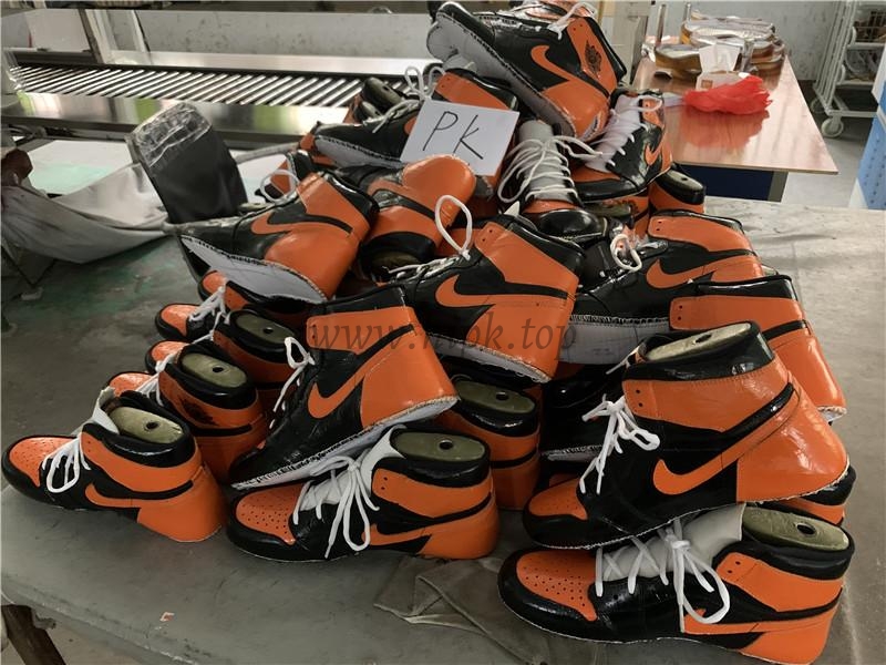 PK God Air Jordan 1 “Shattered Backboard 3.0 retailCrinkled Patent Leather ready to ship