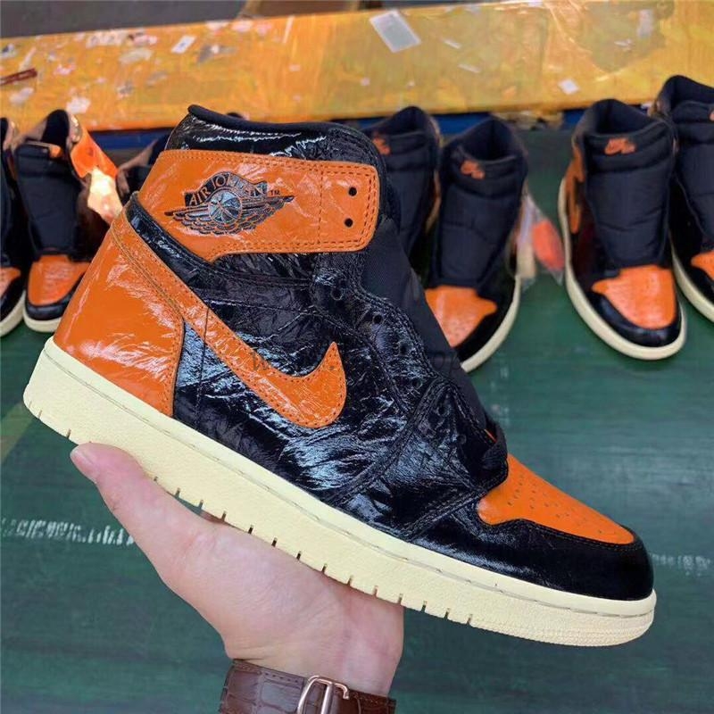 PK God Air Jordan 1 “Shattered Backboard 3.0 retailCrinkled Patent Leather ready to ship