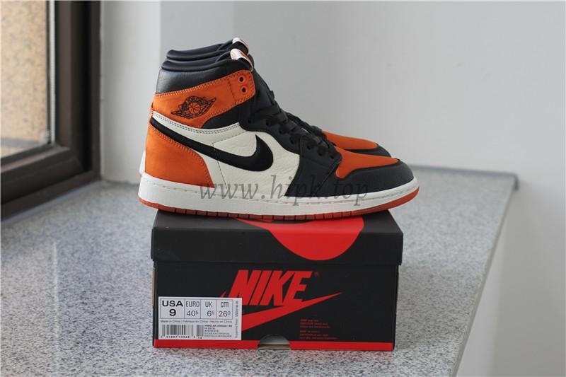 PK God Jordan 1 Retro High Satin Shattered Backboard real materials ready to ship