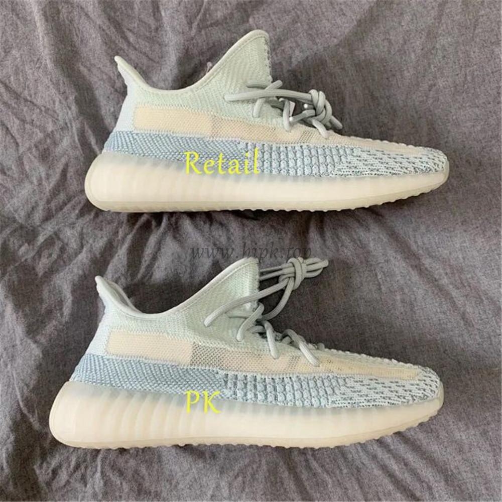 exclusive pk god yeezy 350 v2 cloud white 3m with real premeknit from huayiyi which offer primeknit to Ad*s directly ready to ship