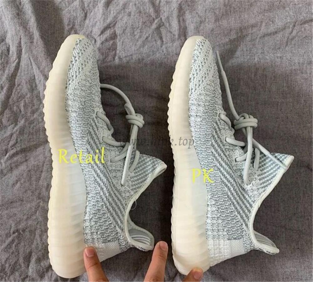 exclusive pk god yeezy 350 v2 cloud white 3m with real premeknit from huayiyi which offer primeknit to Ad*s directly ready to ship