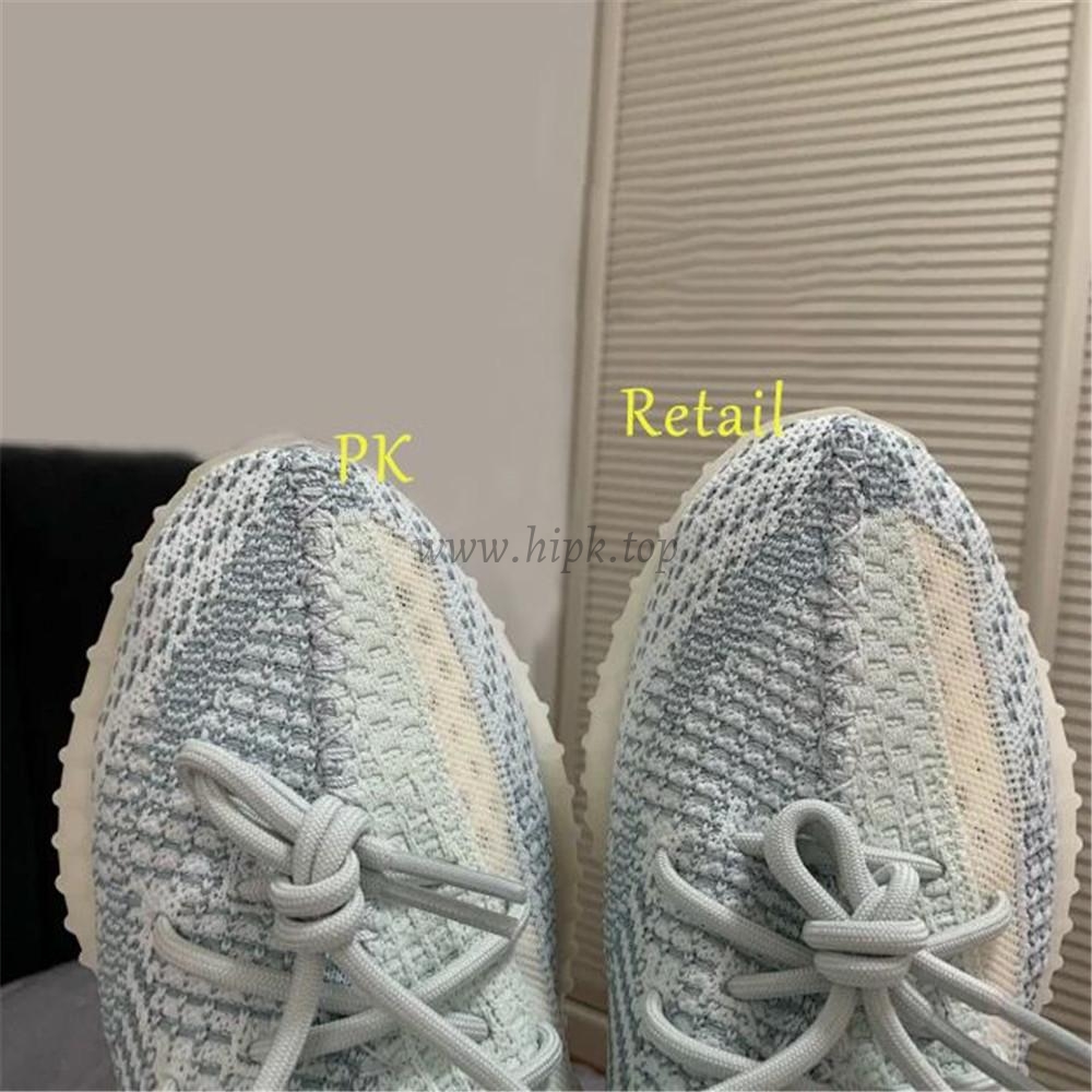 exclusive pk god yeezy 350 v2 cloud white 3m with real premeknit from huayiyi which offer primeknit to Ad*s directly ready to ship