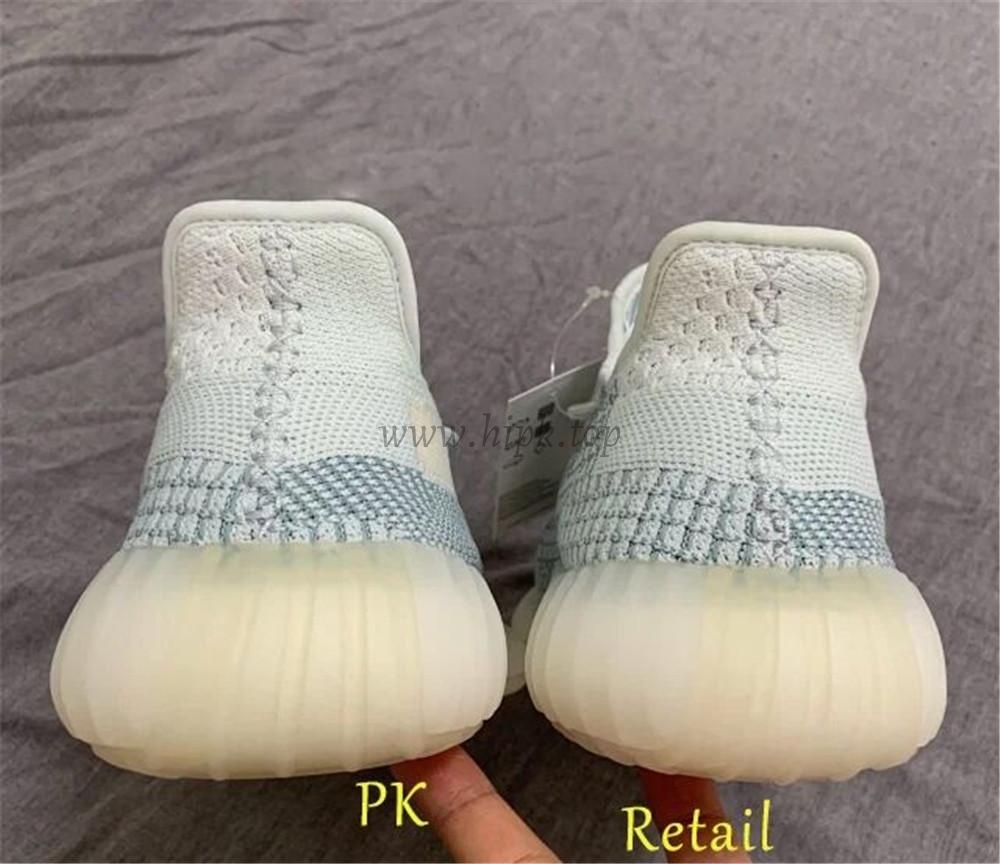 exclusive pk god yeezy 350 v2 cloud white 3m with real premeknit from huayiyi which offer primeknit to Ad*s directly ready to ship