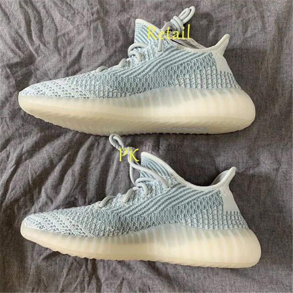 exclusive pk god yeezy 350 v2 cloud white 3m with real premeknit from huayiyi which offer primeknit to Ad*s directly ready to ship