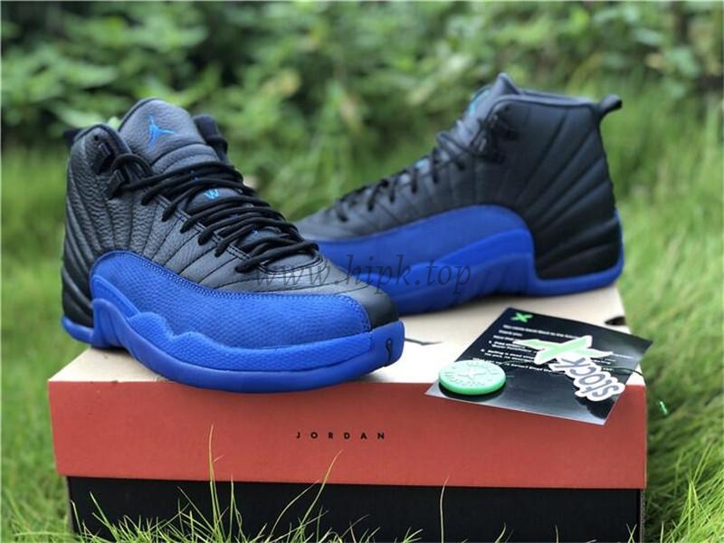 PK God Air Jordan 12 “Game Royal” Real materails ready to ship