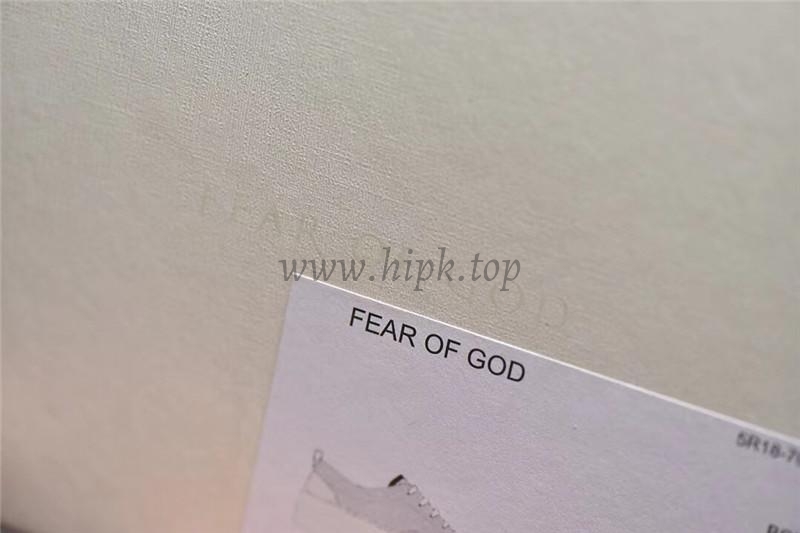 PK God FEAR OF GOD 101 LOW SNEAKER BONE SUEDE real materials ready to ship