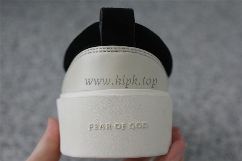 PK God FEAR OF GOD 101 LOW SNEAKER all black BONE SUEDE real materials ready to ship