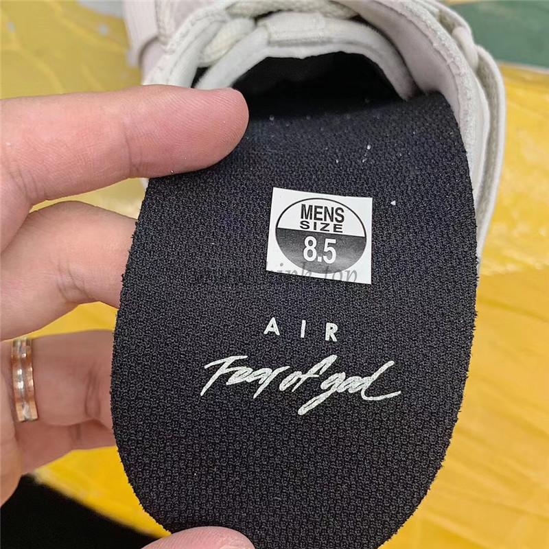 PK God Nike Air Fear Of God Raid “Light Bone”real materials ready to ship