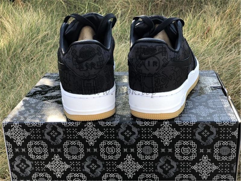 PK GOD CLOT x fragment x Nike Air Force 1 PRM BLACK retail materials ready to ship