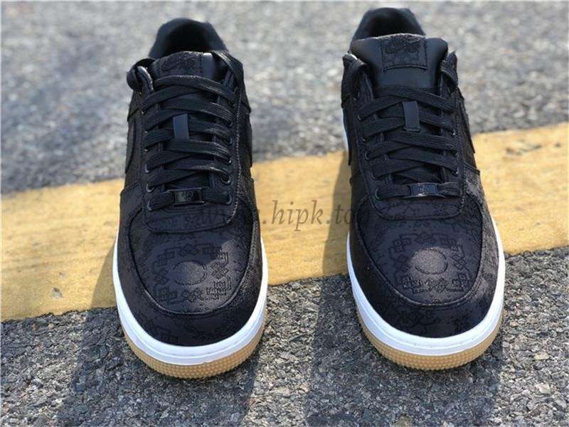 PK GOD CLOT x fragment x Nike Air Force 1 PRM BLACK retail materials ready to ship