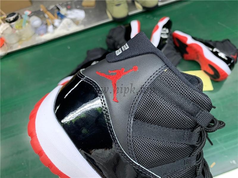 PK God 2019 year retail version Air Jordan 11 “Bred”retail materials ready to ship