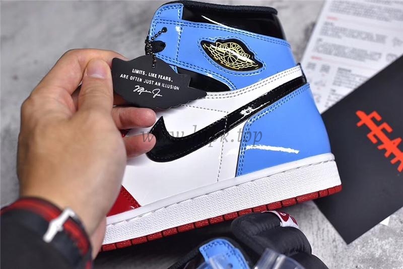 PK God Air Jordan 1 High OG Fearless CNC retail materials ready to ship