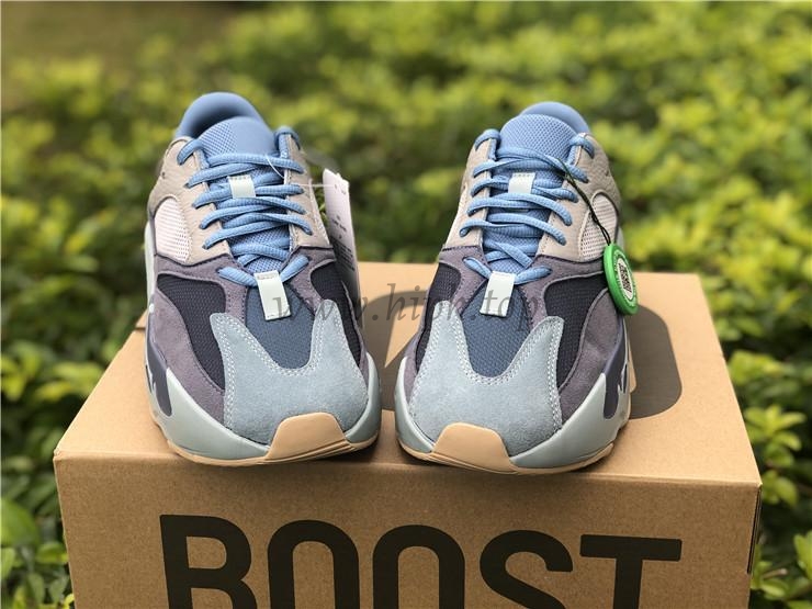 PK God yeezy 700 Carbon Blue retail materials ready to ship