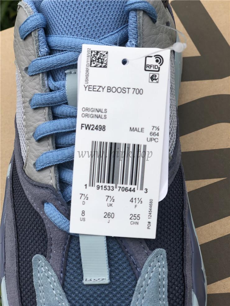 PK God yeezy 700 Carbon Blue retail materials ready to ship