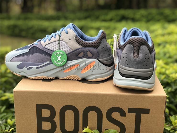 PK God yeezy 700 Carbon Blue retail materials ready to ship