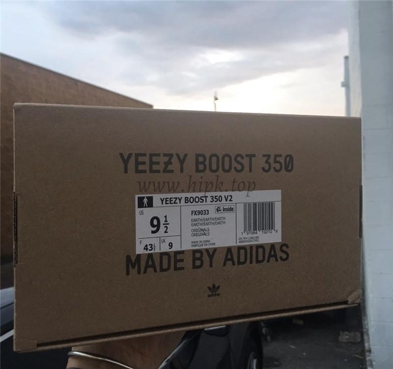 exclusive pk god yeezy 350 v2 earth with real premeknit from huayiyi which offer primeknit to Ad*s directly ready to ship