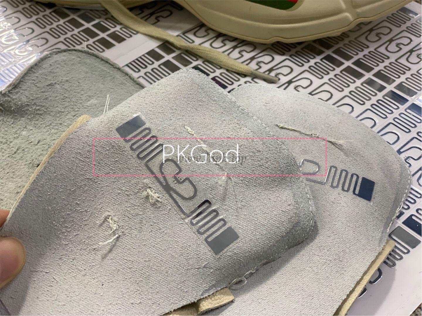 PKGOD RHYTON SNEAKER WHITE LEATHER logo tag BEST VERSION READY TO SHIP