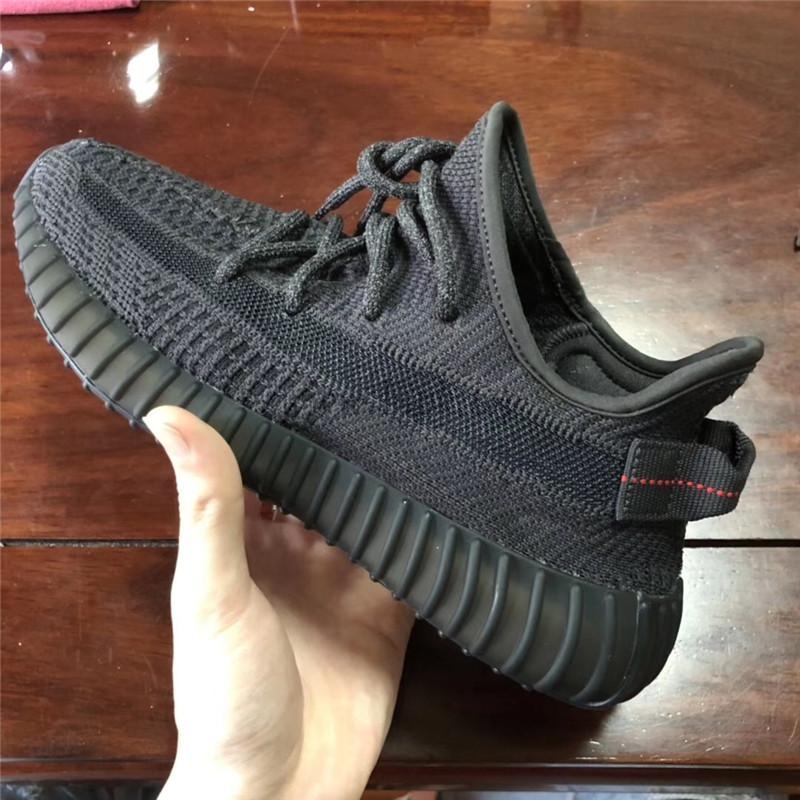 exclusive god yeezy 350 v2 black with real premeknit from huayiyi which offer primeknit to Ad*s directly ready to ship