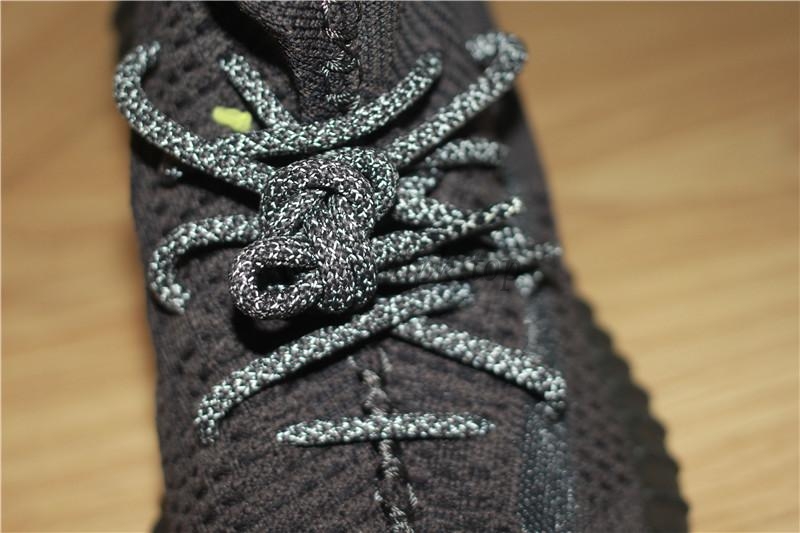 exclusive god yeezy 350 v2 black with real premeknit from huayiyi which offer primeknit to Ad*s directly ready to ship