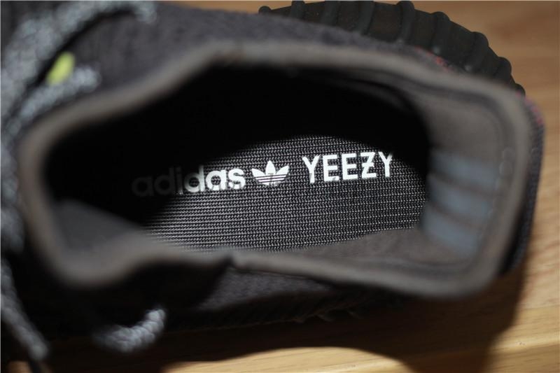 exclusive god yeezy 350 v2 black with real premeknit from huayiyi which offer primeknit to Ad*s directly ready to ship