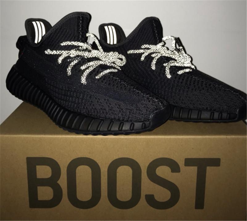 exclusive god yeezy 350 v2 black with real premeknit from huayiyi which offer primeknit to Ad*s directly ready to ship