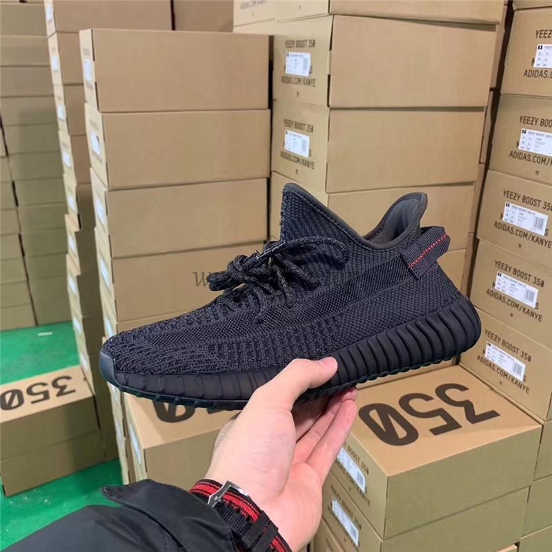 exclusive god yeezy 350 v2 black with real premeknit from huayiyi which offer primeknit to Ad*s directly ready to ship