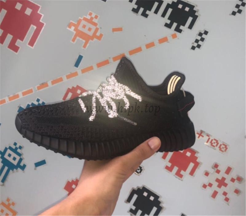 exclusive god yeezy 350 v2 black with real premeknit from huayiyi which offer primeknit to Ad*s directly ready to ship