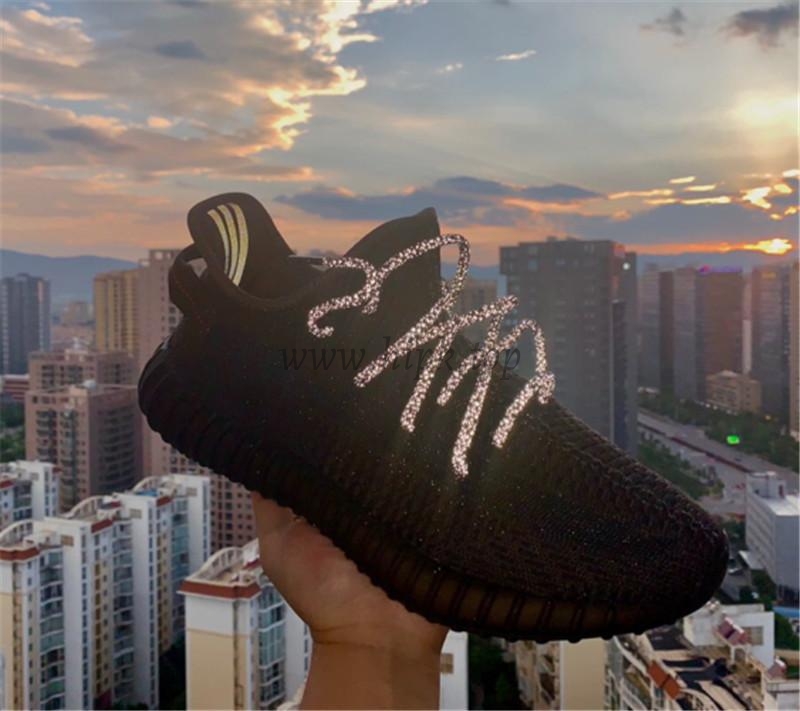 exclusive god yeezy 350 v2 black with real premeknit from huayiyi which offer primeknit to Ad*s directly ready to ship