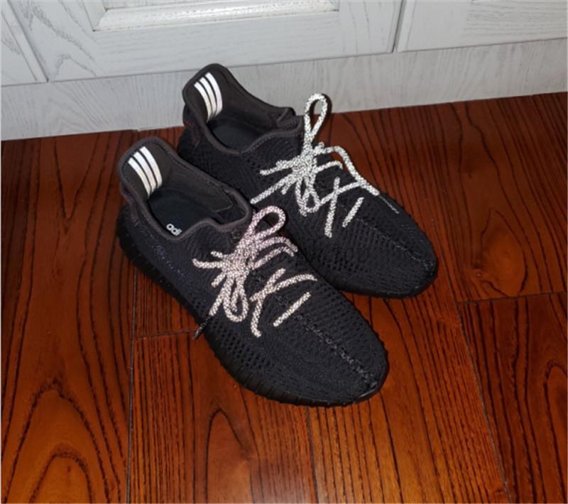 exclusive god yeezy 350 v2 black with real premeknit from huayiyi which offer primeknit to Ad*s directly ready to ship