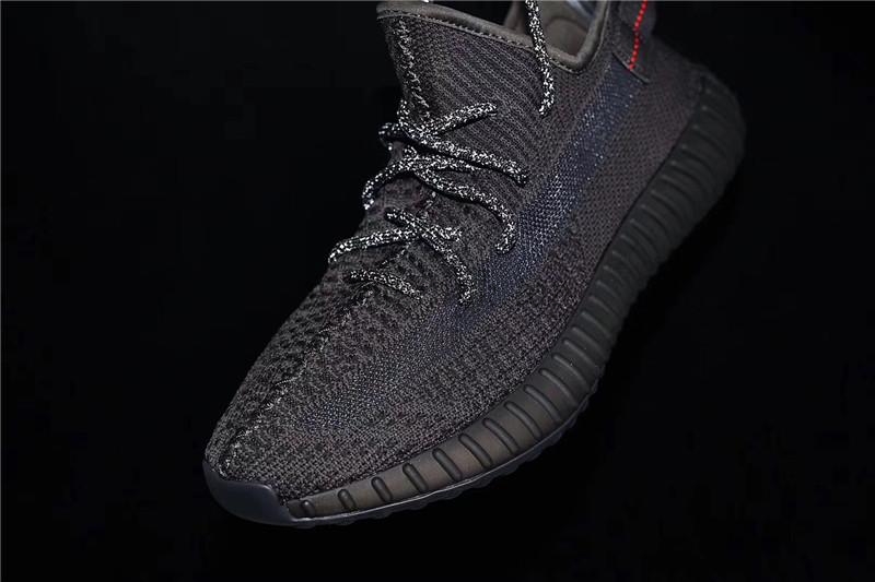 exclusive god yeezy 350 v2 black with real premeknit from huayiyi which offer primeknit to Ad*s directly ready to ship