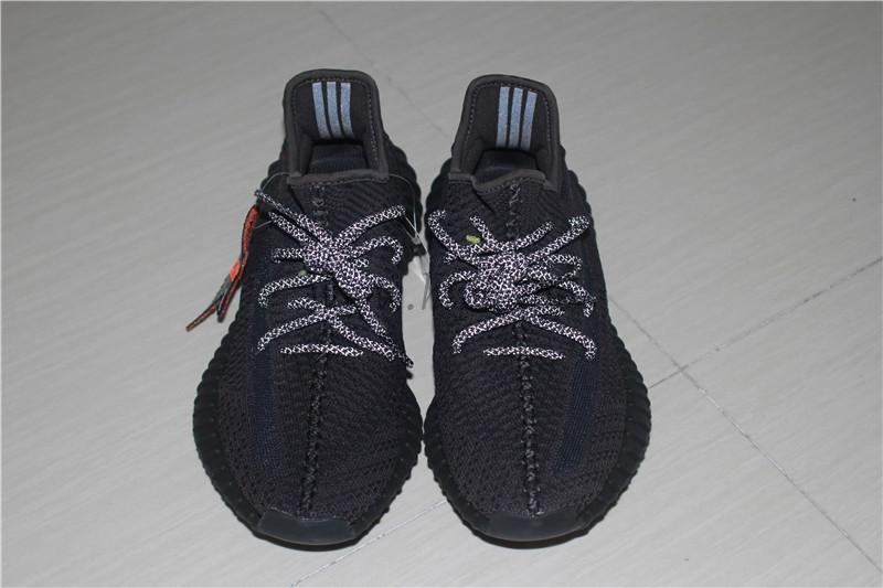 exclusive god yeezy 350 v2 black with real premeknit from huayiyi which offer primeknit to Ad*s directly ready to ship