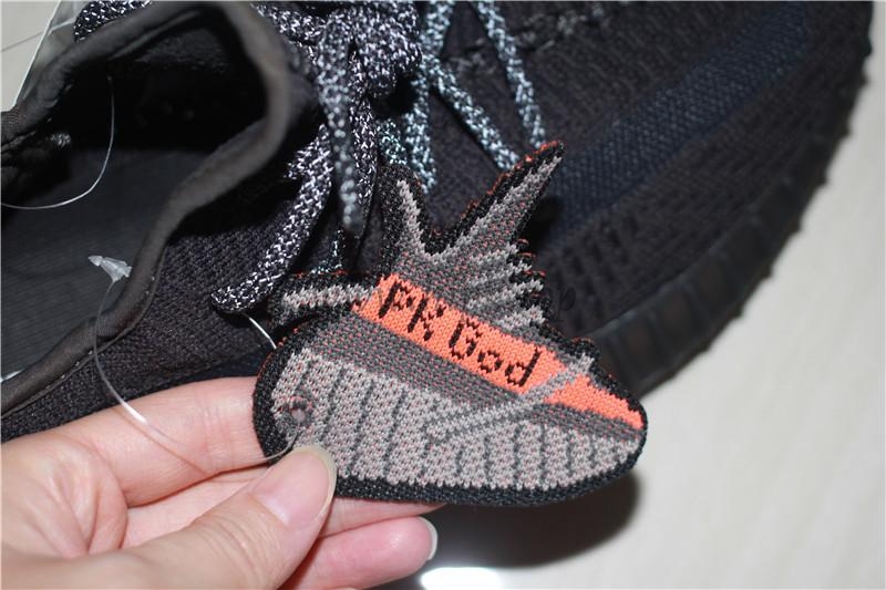 exclusive god yeezy 350 v2 black with real premeknit from huayiyi which offer primeknit to Ad*s directly ready to ship