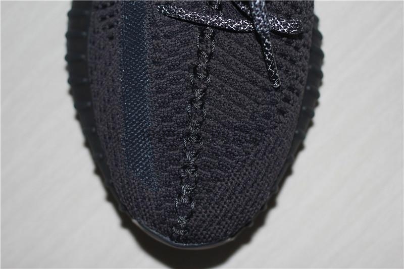 exclusive god yeezy 350 v2 black with real premeknit from huayiyi which offer primeknit to Ad*s directly ready to ship