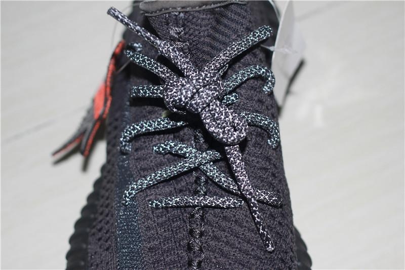 exclusive god yeezy 350 v2 black with real premeknit from huayiyi which offer primeknit to Ad*s directly ready to ship