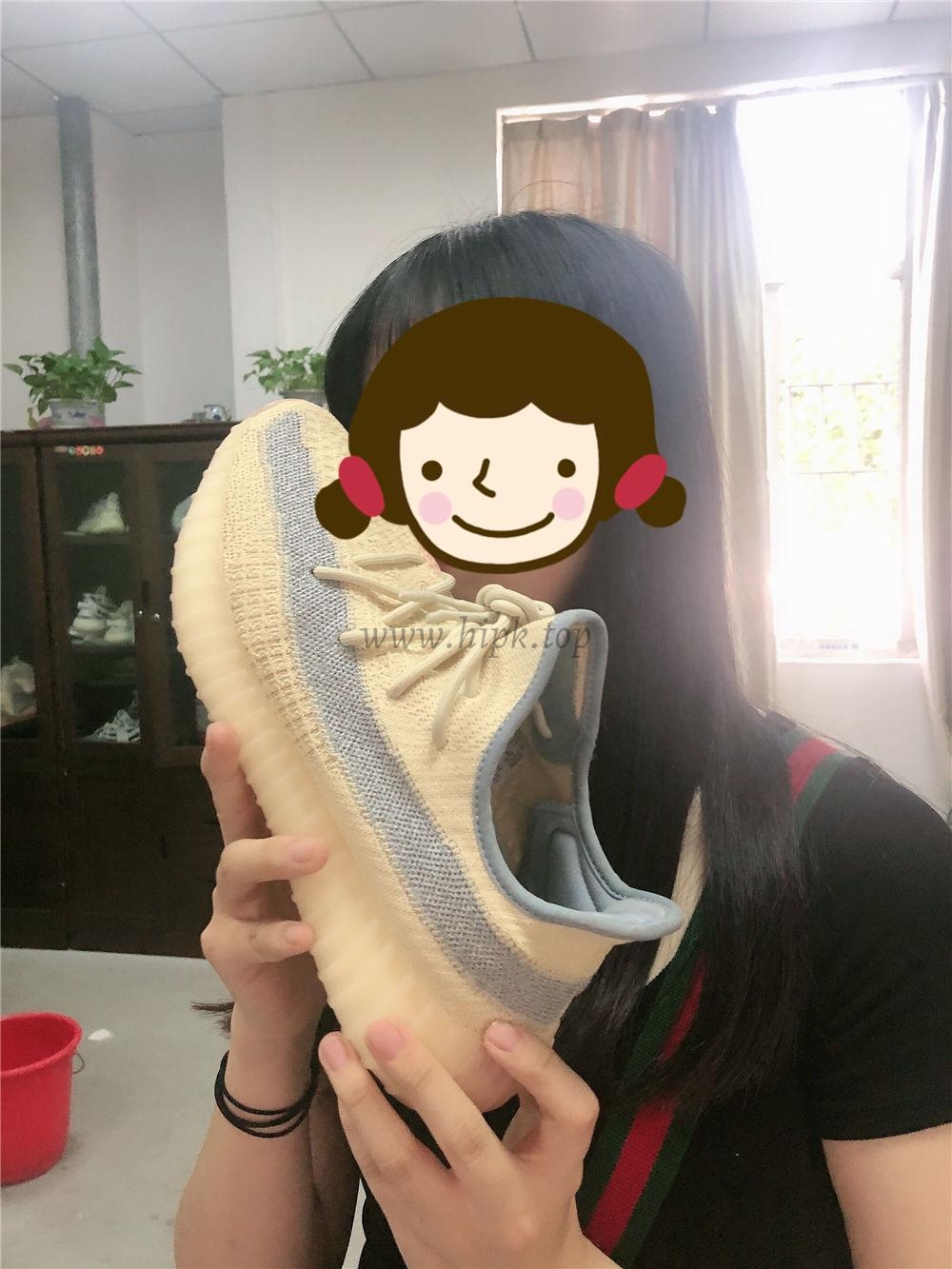 exclusive pk god yeezy 350 v2 linen3m with real premeknit from huayiyi which offer primeknit to Ad*s directly ready to ship