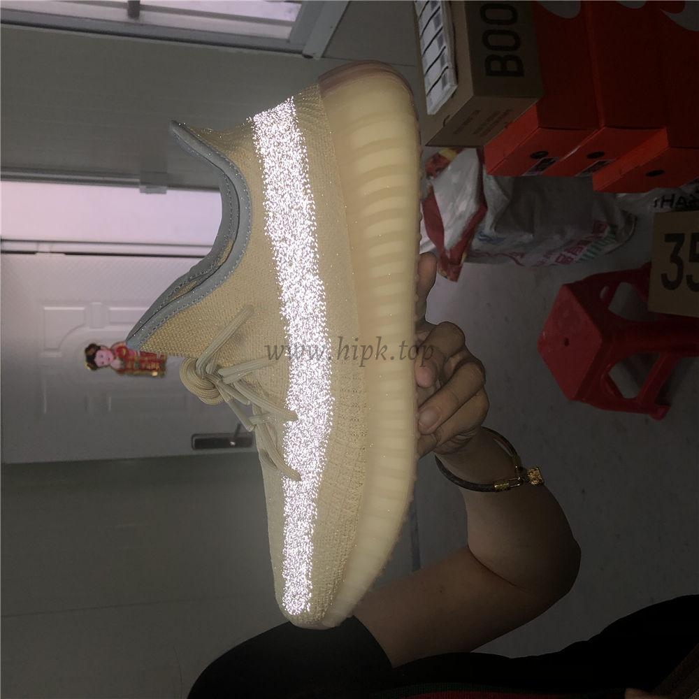 exclusive pk god yeezy 350 v2 linen3m with real premeknit from huayiyi which offer primeknit to Ad*s directly ready to ship