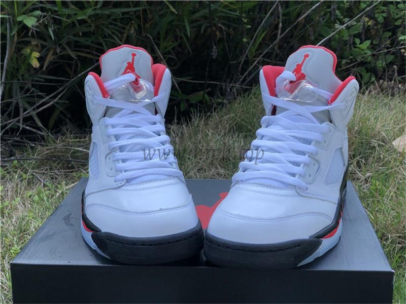 PK GOD Air Jordan 5 Fire Red retail materails ready to ship