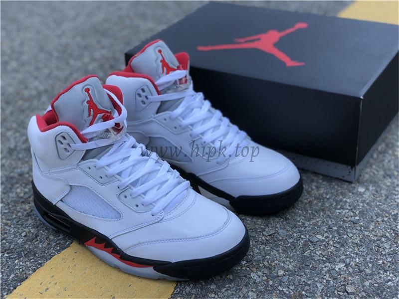 PK GOD Air Jordan 5 Fire Red retail materails ready to ship