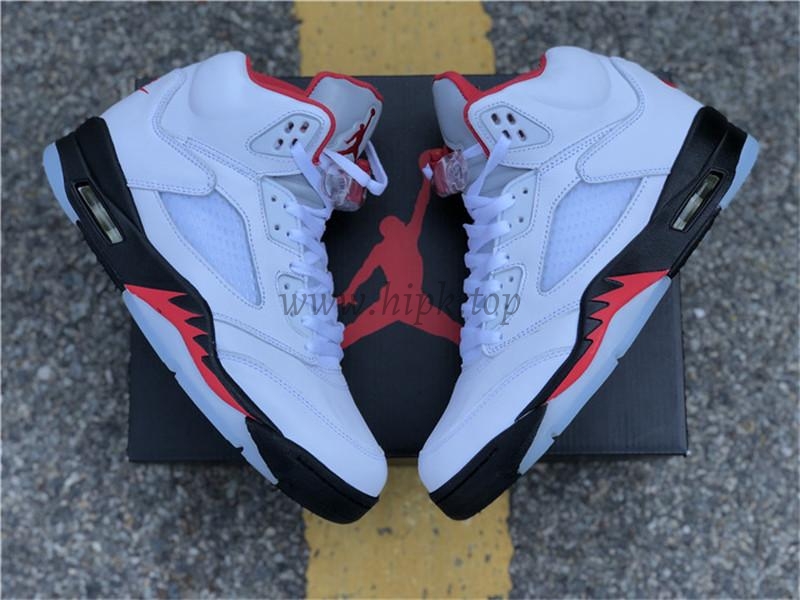 PK GOD Air Jordan 5 Fire Red retail materails ready to ship