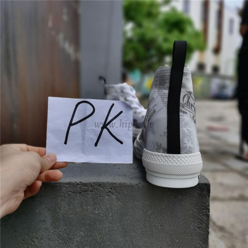 PK God Di*R retail version b23 high topWhite Canvas AND DANIEL ARSHAM Motif come with retail materials  total ready to ship