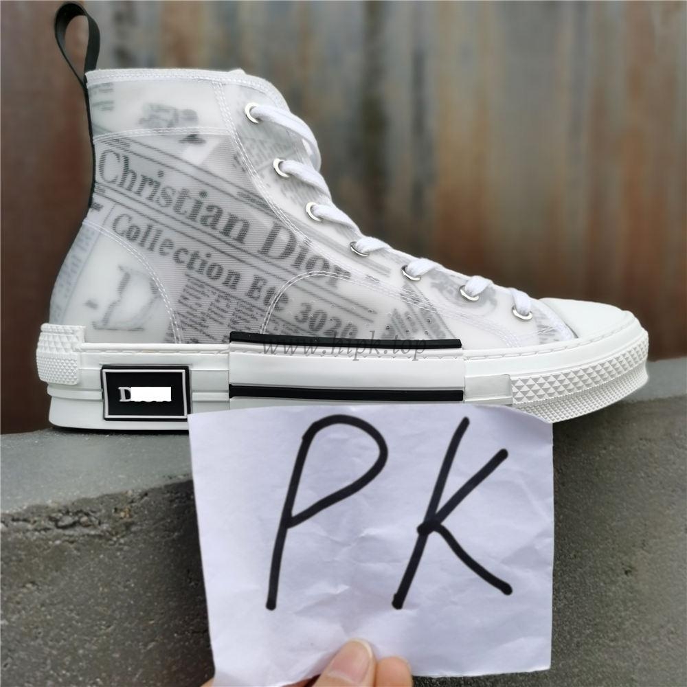 PK God Di*R retail version b23 high topWhite Canvas AND DANIEL ARSHAM Motif come with retail materials  total ready to ship