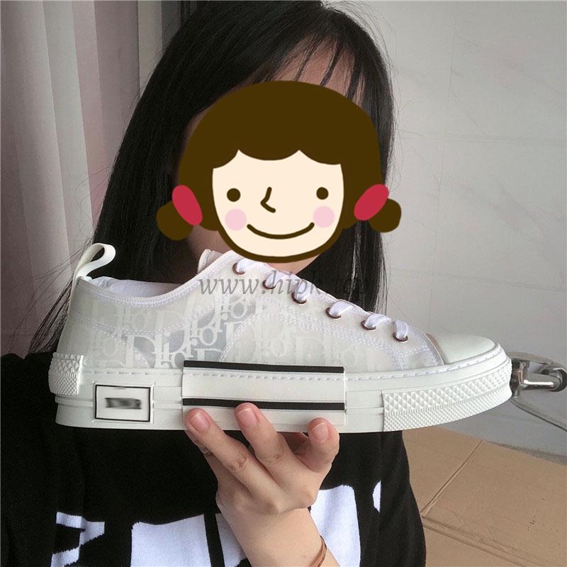 PK God Di*R retail version b23 lowtopall whitecome with retail materials total ready to ship