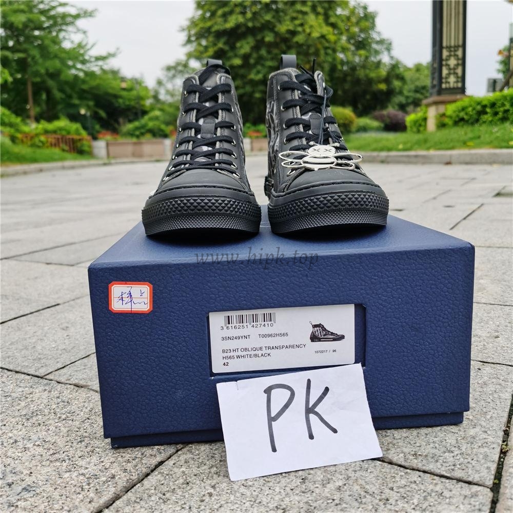 PK God Di*R retail version b23 high top Black and white come with retail materials  total ready to ship