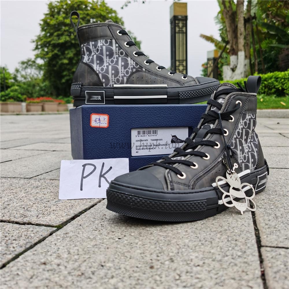 PK God Di*R retail version b23 high top Black and white come with retail materials  total ready to ship