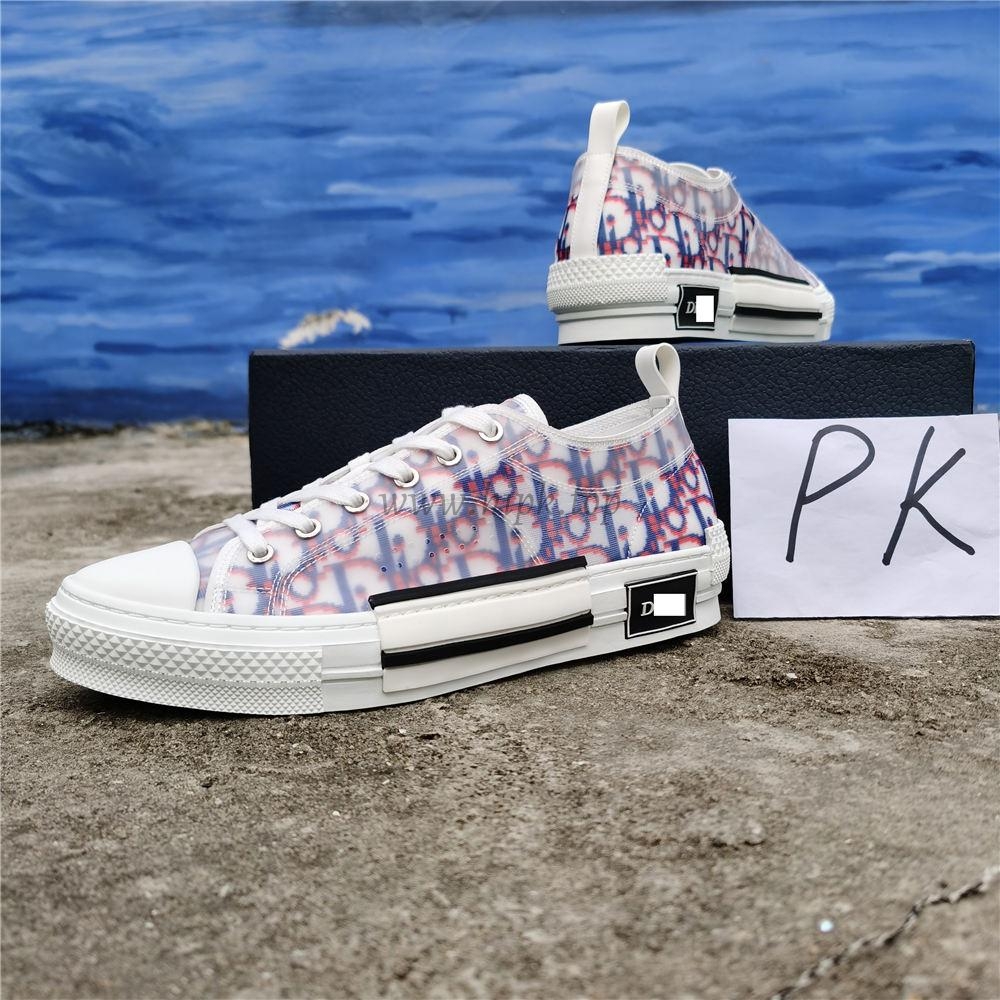 PK God Di*R retail version b23 lowtop red and blue come with retail materials total ready to ship