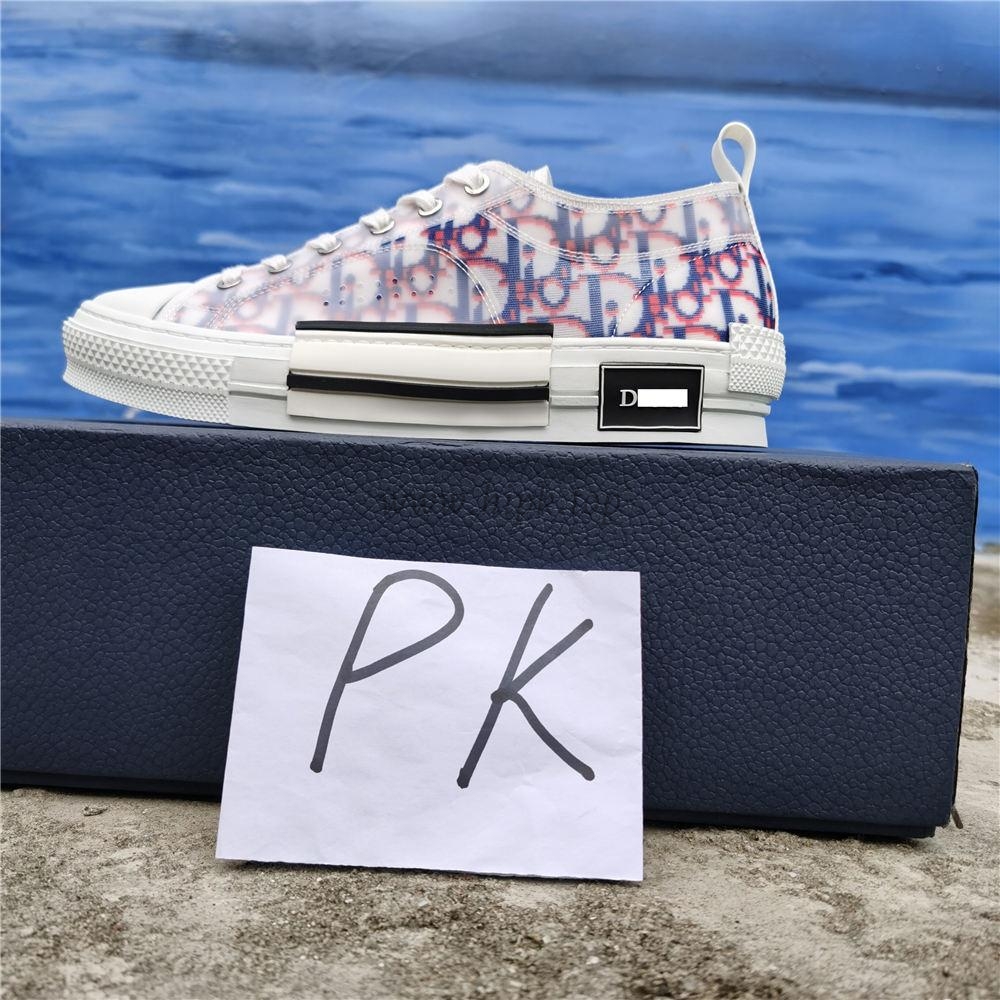 PK God Di*R retail version b23 lowtop red and blue come with retail materials total ready to ship